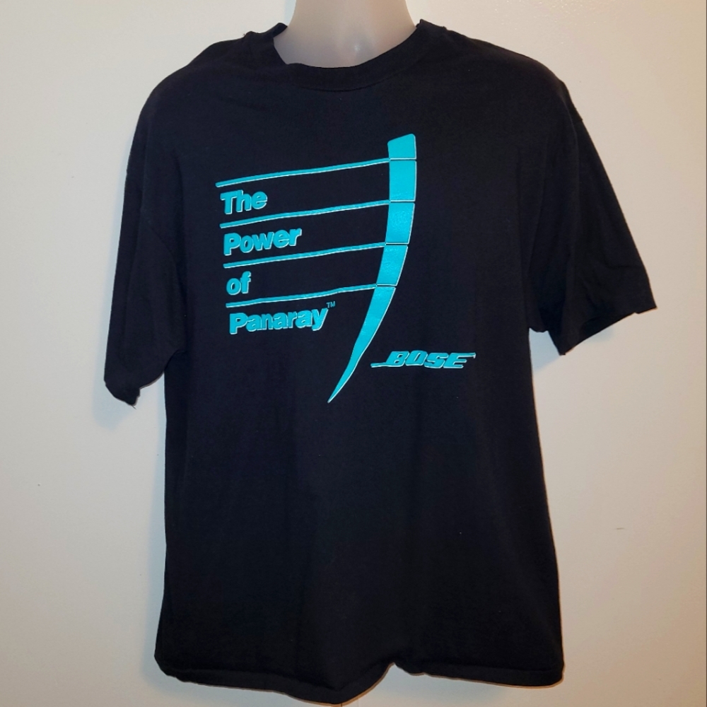 Vintage Single Stitch BOSE The Power Of Panaray T shirt size XL